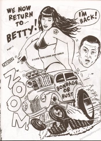 Cover of Betty Page Punk Comix 2